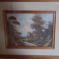 quadro olio su tela Antonio De Rosa 