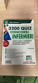 Libro con quiz per concorsi infermieri