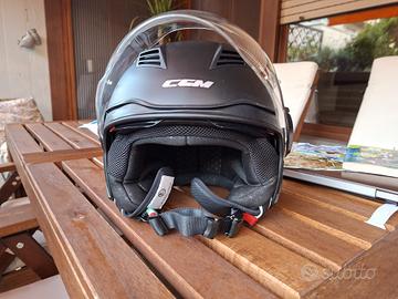 Casco jet CGM 169A ILLI MONO Nero opaco taglia XL