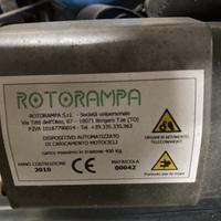 Rampa per scooter automatizzata