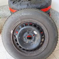 4 Cerchi+gomme Audi Seat Volkswagen 195/65/15


