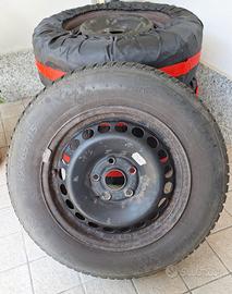 4 Cerchi+gomme Audi Seat Volkswagen 195/65/15

