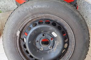 4 Cerchi+gomme Audi Seat Volkswagen 195/65/15

