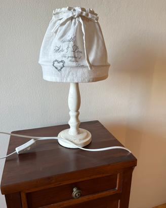 Lampada Shabby Chic