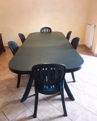 Tavolo Nardi allungabile 10 posti 6 sedie
