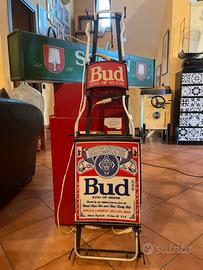 Insegna pubblicità rara birra bud