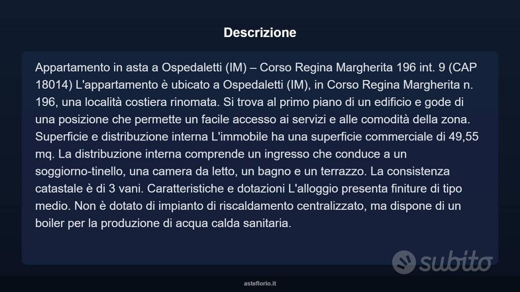 Appartamento – Ospedaletti - Vista 3