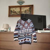 maglione Multicolore con fantasia 