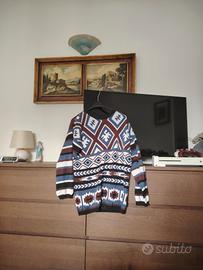 maglione Multicolore con fantasia 