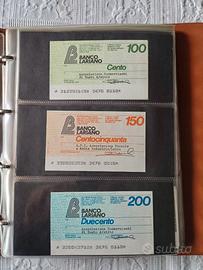 Miniassegni Banco Lariano