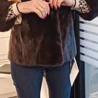 pelliccia visone taglia 44