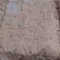 Completo lettino bambino Piumone + lenzuolino