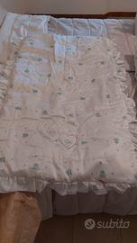 Completo lettino bambino Piumone + lenzuolino