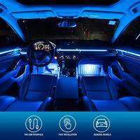 Striscia led auto blu