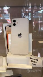 iPhone 12 128 GB Bianco – Batteria 100%