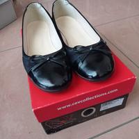 Scarpe Ballerine nere taglia 38
