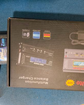 batterie per modellismo con caricatore