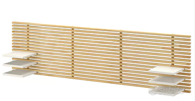 testiera letto ikea mandal