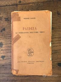 Paideia - formazione dell uomo greco - Jaeger