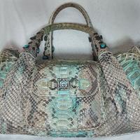 Borsa in Pitone Ghibli