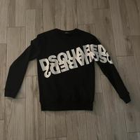 Felpa In Cotone Nero