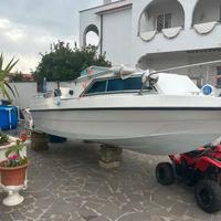 Barca semi cabinata Acquaviva pilotina