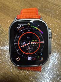apple watch ultra1 49mm con doppio cinturino black