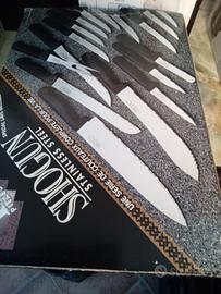 Set coltelli Shogun 17 pezzi mai usati