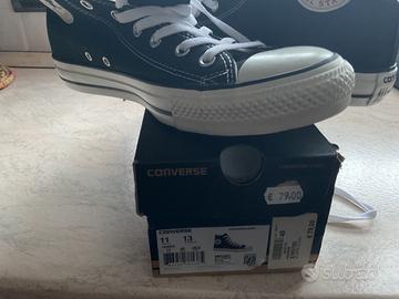 Scarpe Converse All Star nuove originali n 45 nere Abbigliamento