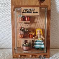 Roombox Flowershop in miniatura 