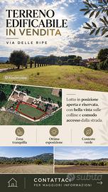 TERRENO EDIFICABILE IMMERSO NELLA NATURA