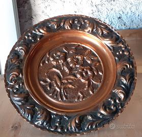 Piatto in rame