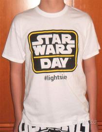 Maglietta Star Wars Day lightside t shirt vintage
