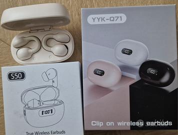 cuffiette auricolari BT -  NUOVE a partire da 7e