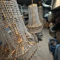 lampadario in cristallo