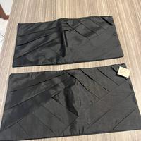 coppia Fodere cuscini nero