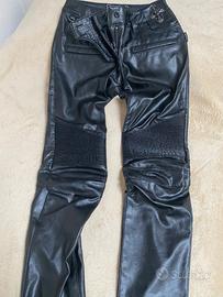 Pantaloni moro in vera pelle Philipp plein