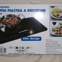 Doppia Piastra a Induzione Blu Nord
