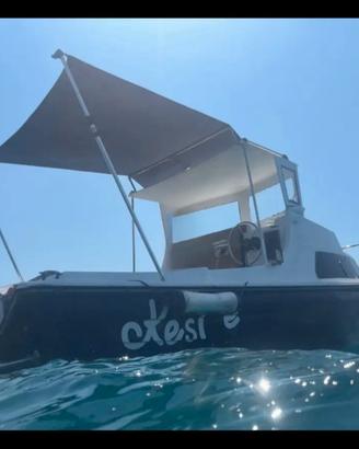 Pilotina cabinata + motore Mercury 40CV