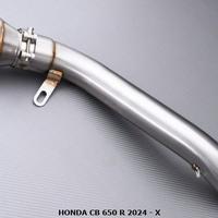 Raccordo / Mid Pipe per HONDA CB 650 R 2024 - X