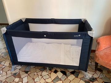 culla da bambino ripiegabile, completa di tutto