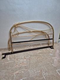 letto matrimoniale in ottone