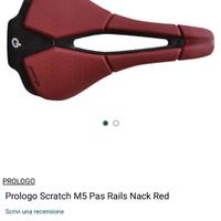 Prologo Scratch M5 Pas Rails Nack Red carbonio