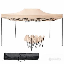 Gazebo richiudibile impermeabile 3 x 4.5