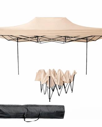 Gazebo richiudibile impermeabile 3 x 4.5