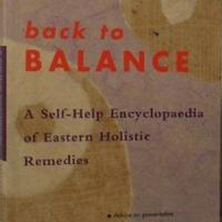 BACK TO BALANCE  ENCYCLOPEDIA OF HOLISTIC REMEDIES