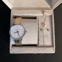 Michael Kors Orologio Pyper con orecchini da donna