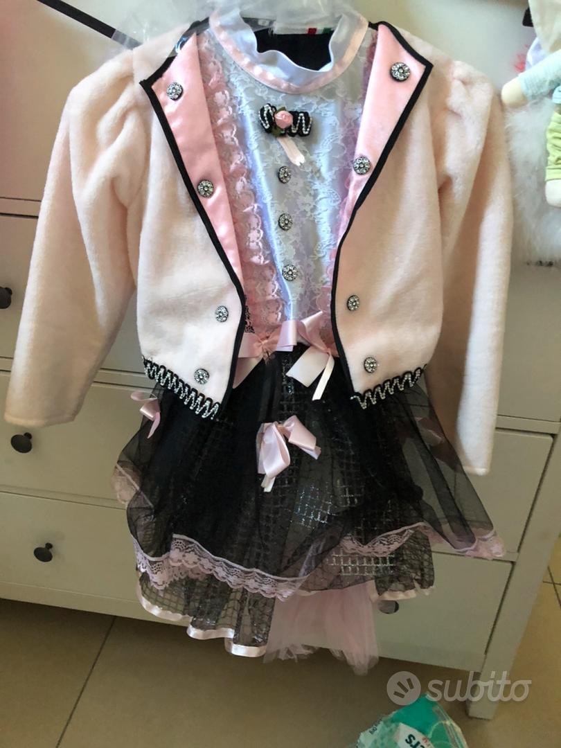 Vestito Carnevale Cavallerizza Carnevale Unicorno Bambina Vestito