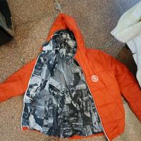 giubbotto reversibile bambino + guanti
