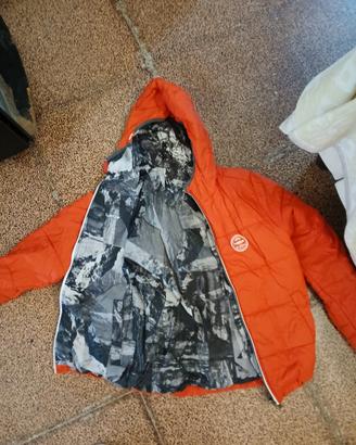 giubbotto reversibile bambino + guanti